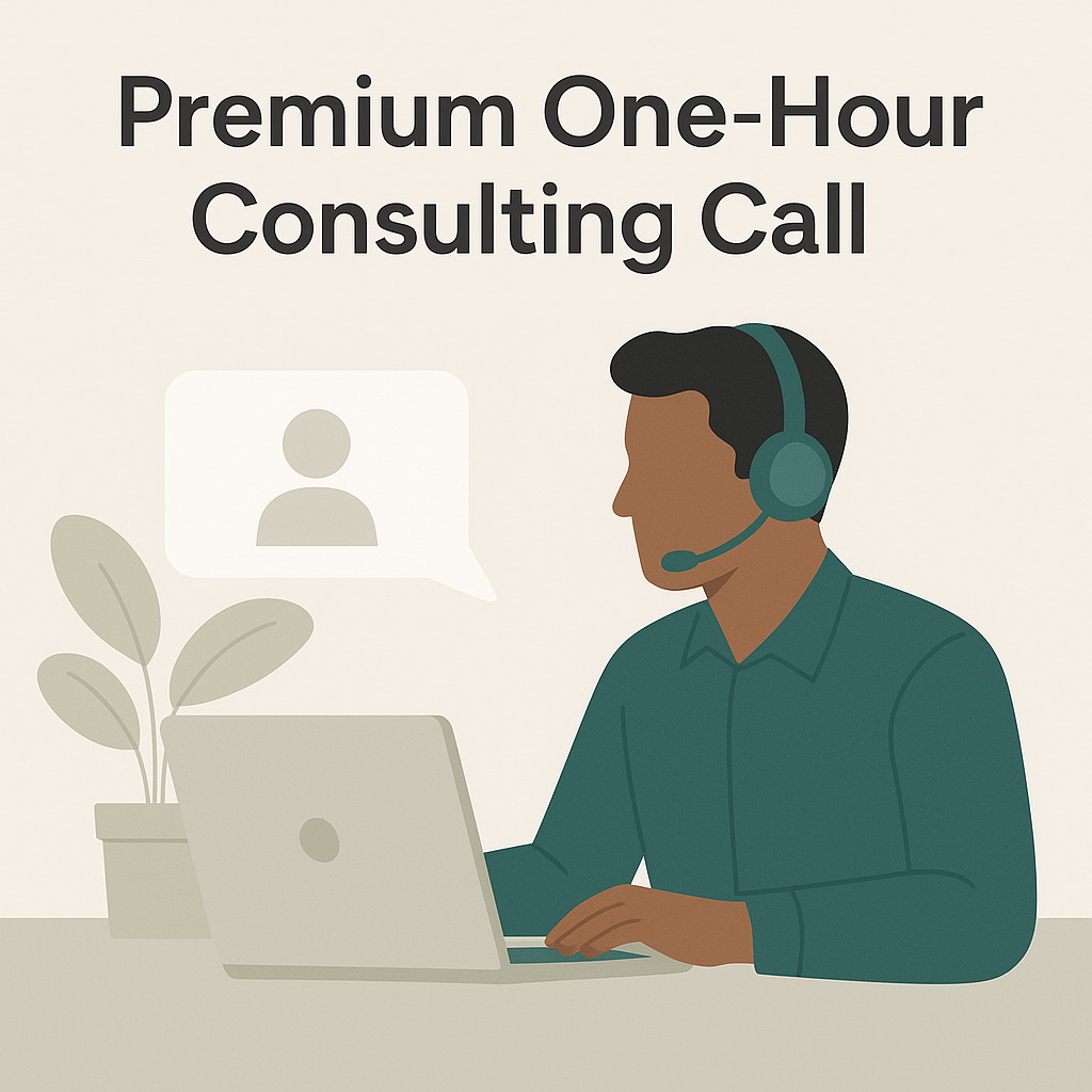 Premium One-Hour Consulting Call