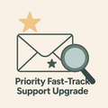 Priority Fast-Track Support Upgrade
